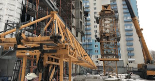 Демонтаж башенного крана в Куйбышеве - услуги по демонтажу от Сварной-Кбш от 1556 руб.